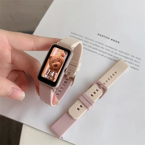 Dây Đeo Tay Silicon Cho Samsung Galaxy Fit 3 SM-R390 Dây Đeo Tay Thay Thế Galaxy Fit 3 Ban Nhạc Vòng Tay Thông Minh Phụ Kiện