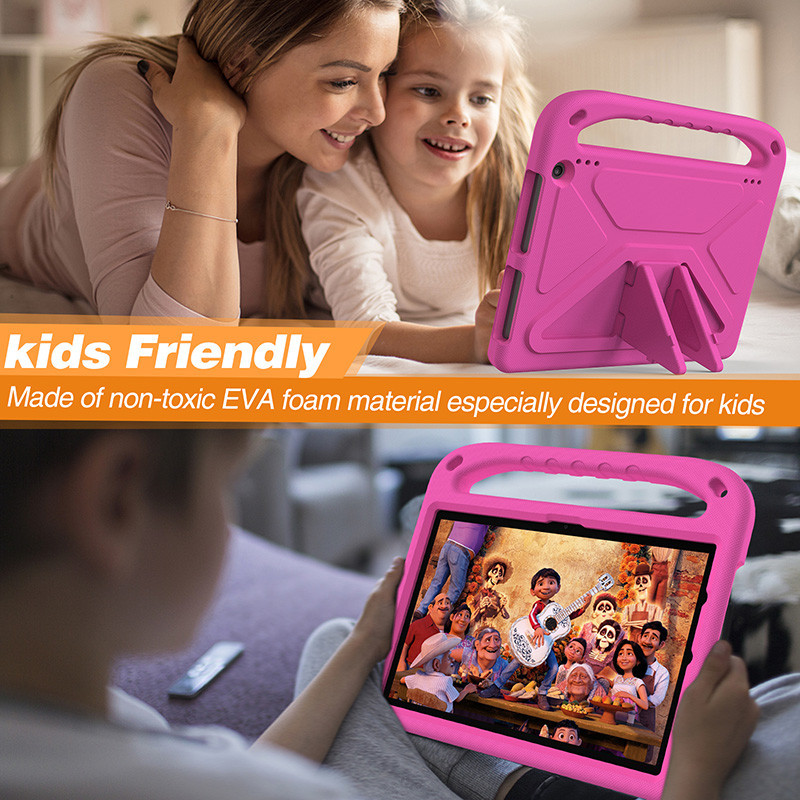 Ốp lưng EVA an toàn cho trẻ em cho Amazon Fire HD10 2021 HD10 2023 HD8 2020 HD8 Plus 2022 Vỏ máy tính bảng chống sốc thế hệ thứ 12