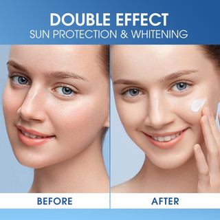 O.TWO.O Bộ 3 sản phẩm giá trị Kem chống nắng + Kem lót + Xịt khóa lớp nền trang điểm tự nhiên trong suốt nhẹ nhàng nhanh chóng Không tì vết Màu da đều màu Bảo vệ da Chống thấm nước Chống mồ hôi Dài L ღ Trang điểm lấp lánh cho cô gái màu hồng
