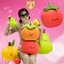 Đồ chơi sang trọng trái cây Mô phỏng dễ thương Búp bê trái cây Apple, cà chua, hoa hồng, lê, quà tặng búp bê cam Quà tặng trẻ em, Quà tặng sinh nhật bạn gái