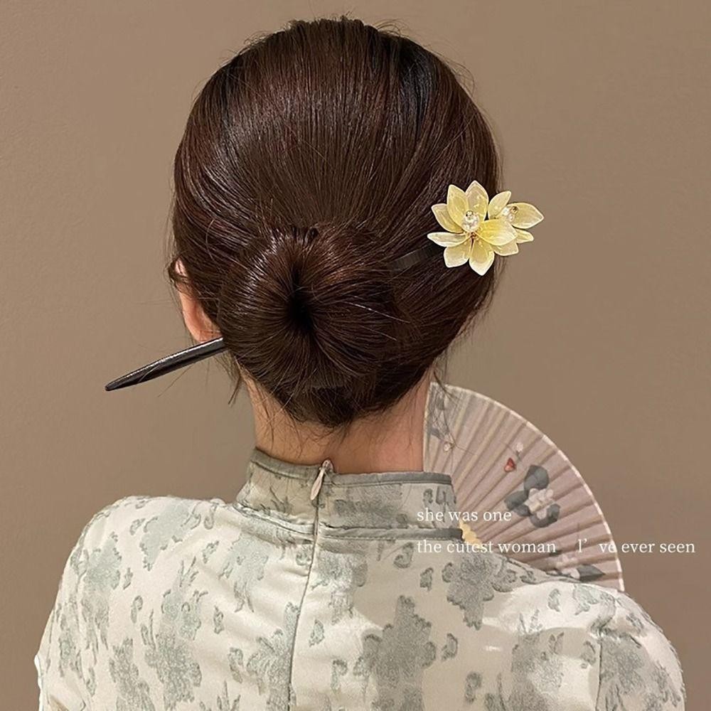 BAMBOOB Kẹp Tóc Hanfu Cổ Đại, Phong Cách Trung Hoa, Tua Rua Truyền Thống