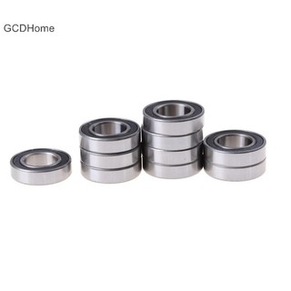 Gcdhome 10 chiếc 6902-2RS Vòng bi 15x28x7 mm Vòng bi phần mỏng 6902RS HOT