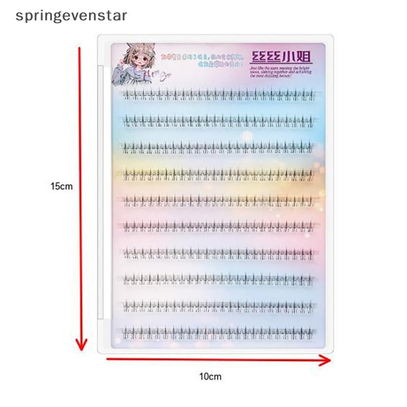 Springevenstar Lông Mi Đáy Tự Dính Không Cần Keo Dán, Có Thể Tái Sử Dụng Dưới Lông Mi Để Trang Điểm DIY Cá Nhân Truyện Tranh Lông Mi Springevenstar