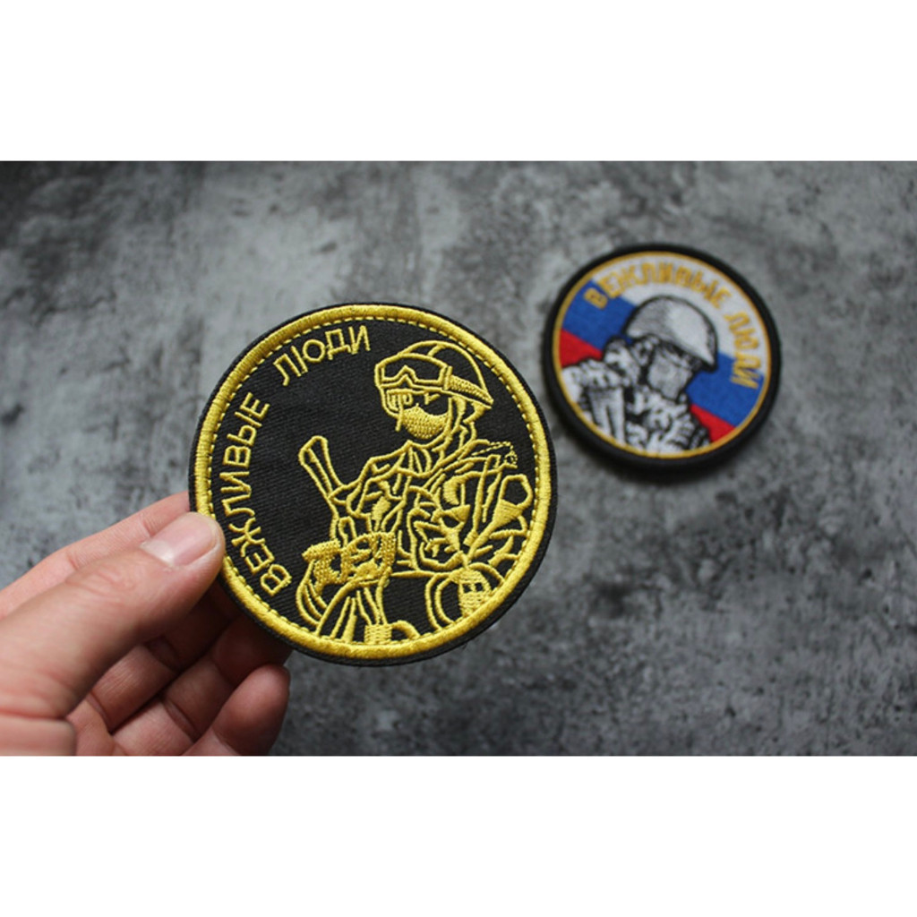 Patch vải huy hiệu Nga dán quần áo_ba lô_tactical