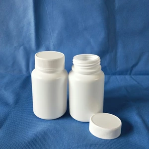 Bộ 10 vỏ chai lọ nhựa đựng thuốc dược phâm 20-150ml, hủ nhựa đựng viên nang