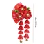 Kẹp tóc quạt tua rua DARON, Tua Rua Hoa Mũ kimono Nhật Bản, Tất cả các trận đấu Sakura Phong cách cổ xưa Kẹp tóc cho bé gái Phụ kiện tóc kimono Kẹp tóc trẻ em