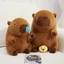 Bct Capybara Búp bê Nosy Gấu Rau Capybara Đồ chơi sang trọng Búp bê Capybara dễ thương Phong cách Hamburg Búp bê gấu ngáy làm quà tặng sinh nhật cho trẻ em và quà tặng bạn gái