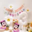 Bóng Bay Sinh Nhật Tuổi Chuột Mickey Mouse – Set Trang Trí Sinh Nhật Bé Có Rèm & Không Rèm | Tiến Bóng Bay