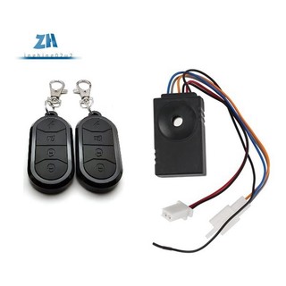 Hệ Thống Báo Động Ebike Điều Khiển Từ Xa Kép 36V 48V 60V 72V Phụ Kiện Báo Động Đa Năng Chống Thấm Nước Xe Đạp Điện Thay Thế