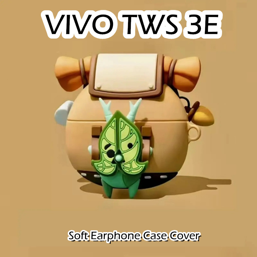 VIVO [Ngôi sao tương lai] Dành cho Vỏ VIVOTWS 3E Cool Tide Phim hoạt hình Vỏ tai nghe silicon mềm Vỏ bọc NO.2