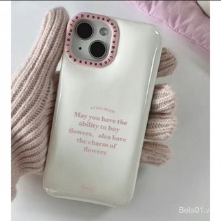 Ốp Điện Thoại Thích Hợp Cho iPhone Tiếng Anh Đơn Giản 15 / 14 / 13promax Vỏ Điện Thoại 12 / 11pro Vỏ Mềm xr / xs Vỏ Bảo Vệ Nữ Bao Gồm Tất Cả XYZ
