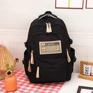 Túi du lịch JKDESIGN, Ba lô đi học chống nước bằng Nylon, Túi đeo vai dung tích lớn