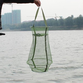 Ndy 1 Bẫy Cá Giỏ Dây Rút Thiết Kế Mở Dễ Dàng Mang Theo Và Gập Lại Lưới Câu Lồng Cá Giỏ Cá Cho Cá Sống N
