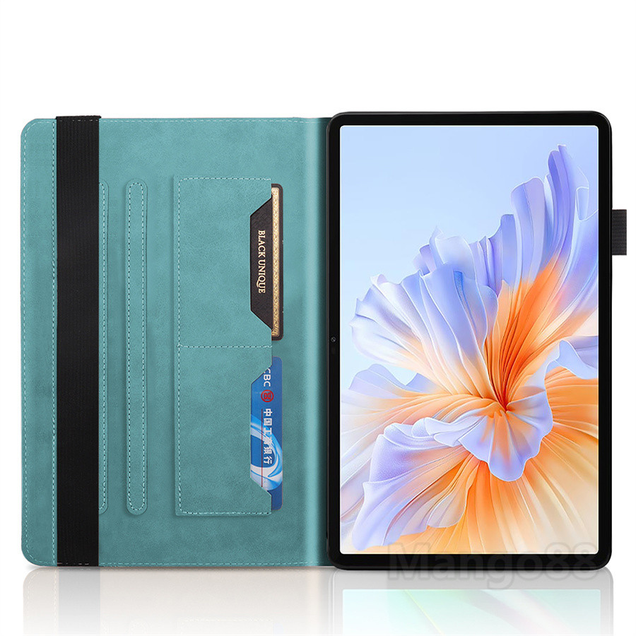 Ốp điện thoại Cho Honor Pad V9 11.5inch 2024 9 12.1 X9 2023 X8a 11inch Máy Tính Bảng Nổi Da PU TPU Lưng Ví Đứng Bao Chống Sốc An Toàn Vỏ Phụ Kiện Bảo Vệ