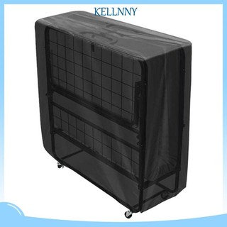 Vỏ giường có thể gập lại bằng vải Oxford Kellnny có dụng cụ sắp xếp chống ẩm cho nội thất phòng ngủ gia đình Vỏ chống bụi