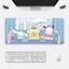 HelloKitty My Melody Kuromi Mousepad HD In Máy Tính Game Thủ Khóa Cạnh Chống Trơn Trượt Miếng Lót Chuột XXL90x40cm Bàn Phím PC Để Bàn
