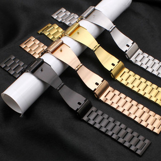 Phát Hành Nhanh Thép Không Gỉ Dây Đeo Đồng Hồ 20 Mm 22 Mm Vàng Đen Dây Đeo Đồng Hồ Cho Đồng Hồ Thông Minh Nam Nữ Vòng Tay Đồng Hồ Phụ Kiện