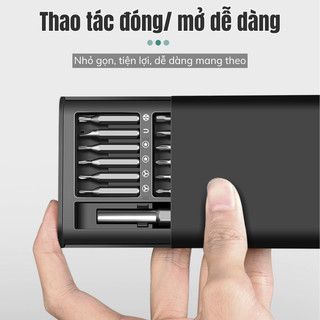 Bộ Tua Vít Đa Năng Bunnies House - Bộ Mini 24 Đầu Từ Tính, Sửa Điện Thoại, Laptop Tiện Dụng