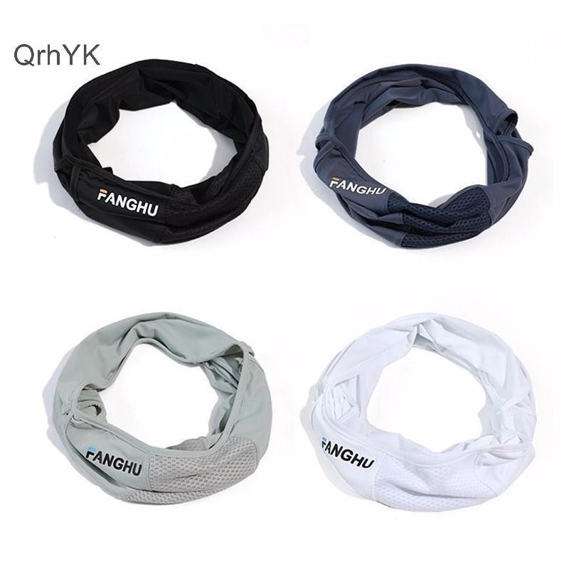 Nhà máy thời trang Mặt nạ vòng tai thoáng khí Chống tia cực tím che mặt cho nam giới, Lưới chống nắng cổ Gater QrhYK