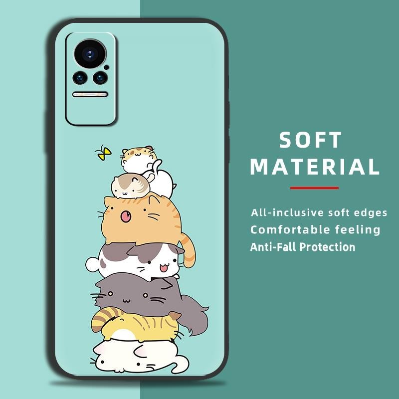 Silicone Full wrap Phone Case For Xiaomi Civi 5G/Civi 1S Anti-dust Waterproof Back Cover Dirt-resistant Fashion Design
