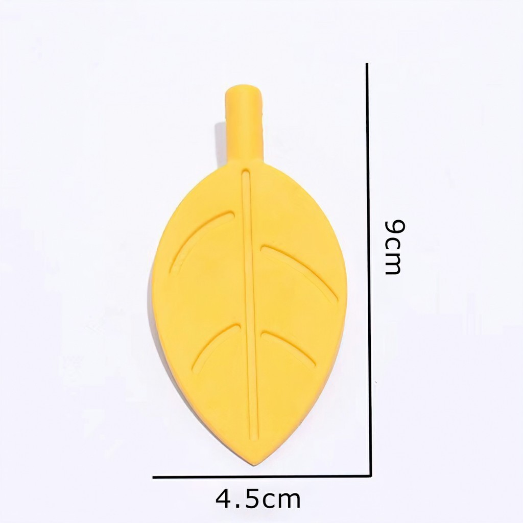 Chặn Cửa Chống Va Đập Silicon Hình Chiếc Lá FETA