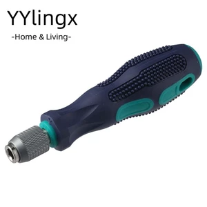 YYlingx Tay cầm tuốc nơ vít, Dụng cụ cầm tay Bộ giá đỡ tay cầm lục giác 1 / 4, Công cụ sửa chữa nhiều Bit nhanh hơn Sửa chữa tay cầm thay đổi nhanh chóng