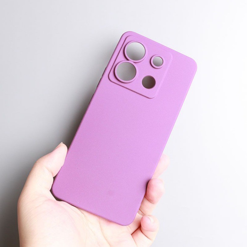Dành Cho Redmi Note 13R 13 Pro + Redmi K70E 13C 12 K70 Pro K60 Ultra Chống Vân Tay Vỏ Đá Sa Thạch Mềm Mờ Mỏng TPU Vỏ Điện Thoại