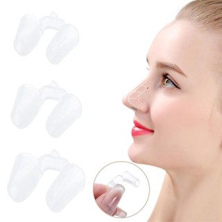 ORDOBOX Nostril Hỗ trợ định hình, Kẹp mũi Silica Gel nâng mũi, Chỉnh sửa mũi cong sau phẫu thuật Định hình Silicone uốn cong Sửa chữa mũi