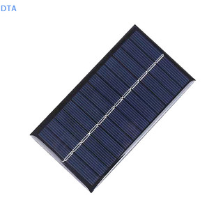 Bảng điều khiển năng lượng mặt trời DTA 1W 5V DIY Bảng điều khiển Silicon năng lượng mặt trời nhỏ cho bộ sạc điện thoại di động Đèn gia đình Bảng tế bào năng lượng mặt trời PO