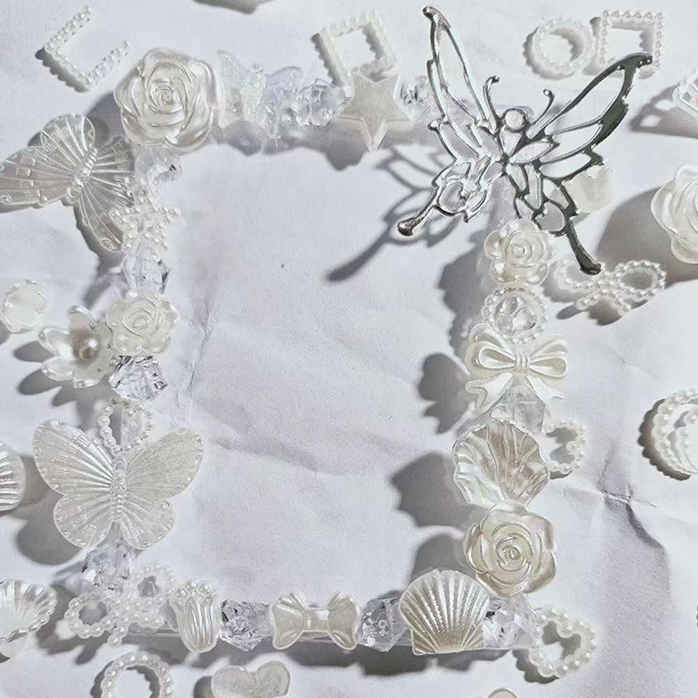 Diy Butterfly Guka Chất liệu đóng gói 3D Handwork Khung ảnh Trang trí 10 CÁI
