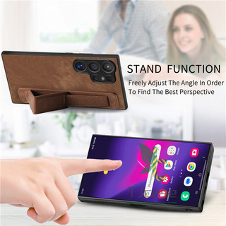Ốp lưng có dây đeo cổ tay đàn hồi di động cho Samsung Galaxy S24 S23 S22 Ultra S24 S23 S22 Plus S23 FE S21 FE A35 A25 A82 Vỏ da cổ điển