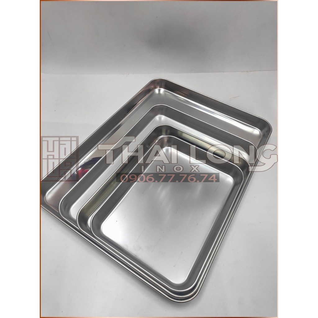 Mâm inox 304 dùng đựng thức ăn/ bưng bê | Shopee Việt Nam
