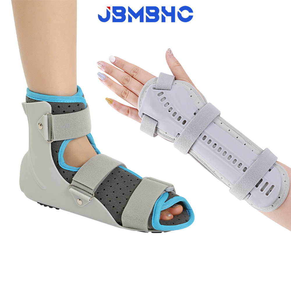 Mắt Cá Chân Cố Định Nẹp, Cổ Tay Khớp Nẹp Sốc Thoáng Khí Có Thể Điều Chỉnh Thả Chân Nẹp Cánh Tay Gãy Fixator