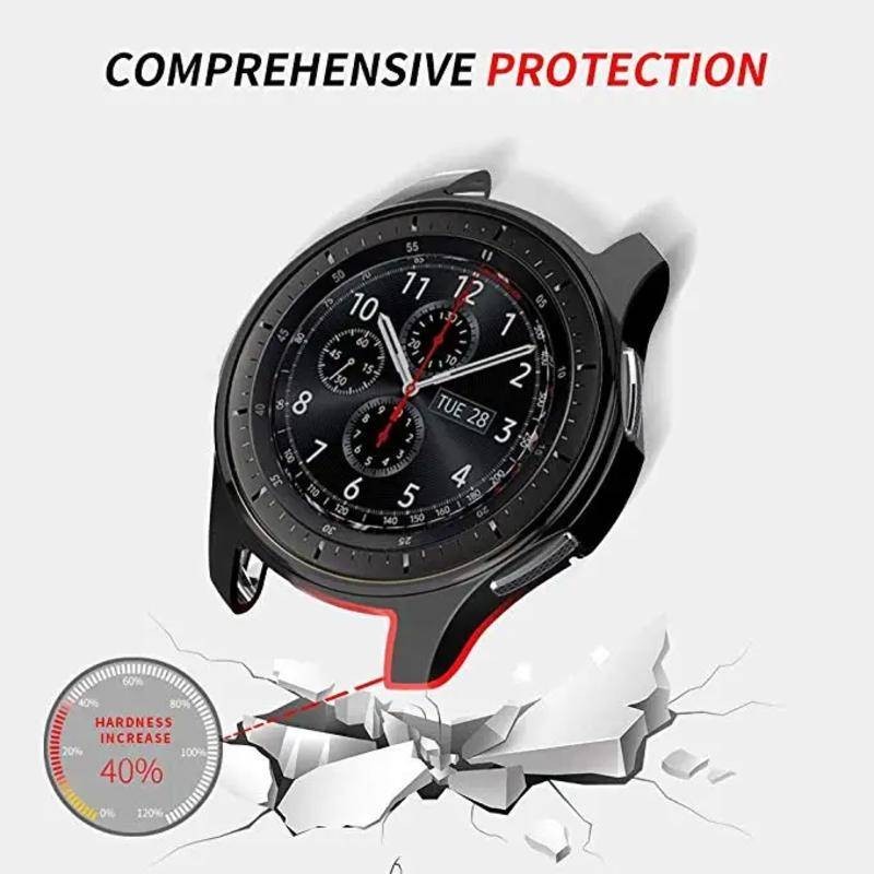 Samsung Watch3 Mạ Chất Lượng Cao TPU Mềm Đồng Hồ Thông Minh Dành Cho Samsung Watch 3 41mm 45mm Chống Vân Tay Chống Trầy Xước Đồng Hồ Ốp Lưng Bảo Vệ Màn Hình