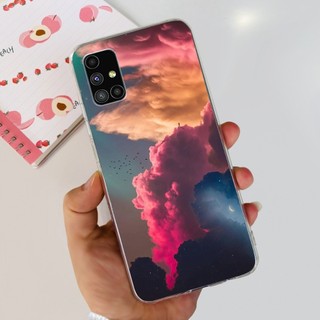 Dành Cho Samsung Galaxy M51 M31 Ốp Lưng Silicon Mềm Hình Bướm Đá Cẩm Thạch Sang Trọng Cho Samsung M31 M51 SM-M515F SM-M315F