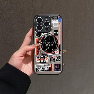 Ốp lưng cảm giác da từ tính Star Wars Jedi Knight cho IPhone 17 16 / 15 / 14 / 13 / 12 / 11 Pro Max X XS XR XSMAX 12MINI 13MINI 7 8 6 6S + Plus SE 2020 / 2022 Vỏ bọc CXFG