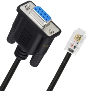 Cáp BT RS232 9 Pin DB9 Nữ Sang RJ9 4P4C Cập Nhật Cáp RS232