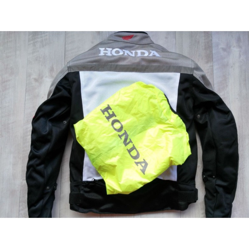 Áo khoác bảo hộ Honda Racing (kèm bộ gù giáp 5 món + áo mưa) _racing