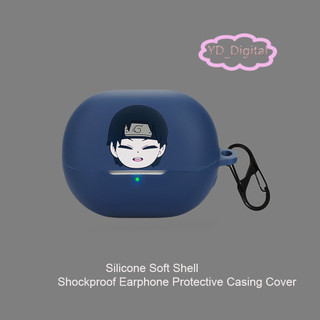 Dành Cho SoundPEATS Air 6 HS Tai Nghe Bảo Vệ Anime Naruto Silicon Chống Sốc Vỏ Mềm Chống Trầy Xước Tai Nghe Túi Bảo Quản Có Móc
