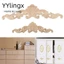 YYlingx 1 / 2 Khung Gỗ Chạm Khắc Hoa Trang Trí Thủ Công Mẫu Mới