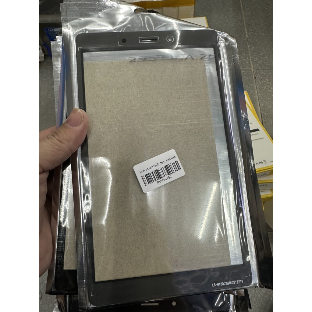 kính sam sung tab t295/t225/a7 lite liền keo dùng cho thợ ép kính