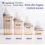 Núm ti - Bình sữa HEGEN Fullbox cho bé từ ss, chống sặc, chống đầy hơi - 60ml/150ml/240ml/330ml