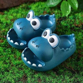 Unisex Người Lớn-Con Hoạt Hình Dễ Thương 3D Hippo Dép Đi Biển Ngoài Trời Eva Đế Mềm Chống Trơn Trượt Xăng đan Trẻ Em