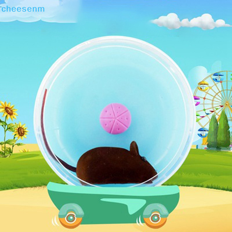 Cheenm Hamster Bánh Xe Động Vật Nhỏ Chạy Đĩa Đồ Chơi Dễ Thương Nhựa Chạy Bộ Tập Thể Dục Bánh Xe VN