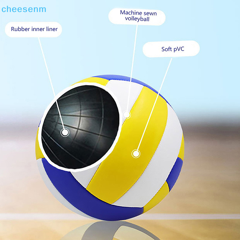Cuộc thi bóng chuyền Cheenm Bóng chuyền PVC Kích thước 5 cho bãi biển Cắm trại ngoài trời Bóng chuyền Huấn luyện trò chơi trong nhà VN