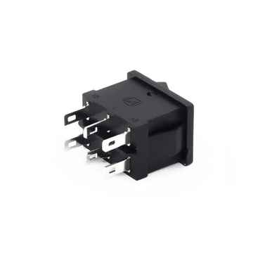 Công tắc bật tắt nhỏ Công Tắc Nút 3 bánh răng 2 chân kcd1 6 chân công tắc nguồn 15*21mm/công tắc bật tắt công tắc bật