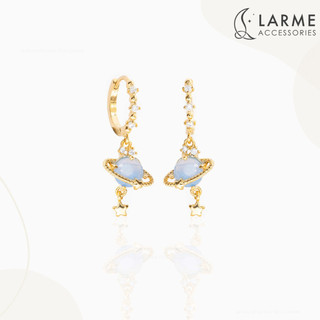 Khuyên tai nữ, khuyên xỏ ngôi sao hành tinh Larme accesories -KT0269