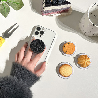Phim Hoạt Hình Bánh Quy Từ Tính Giá Đỡ Điện Thoại Cho Magsafe Case Và IPhone 15 14 13 12 Pro Max 14 Plus Có Thể Gập Lại Pop Ring Grip Co Giãn Để Bàn Hoạt Hình Tròn