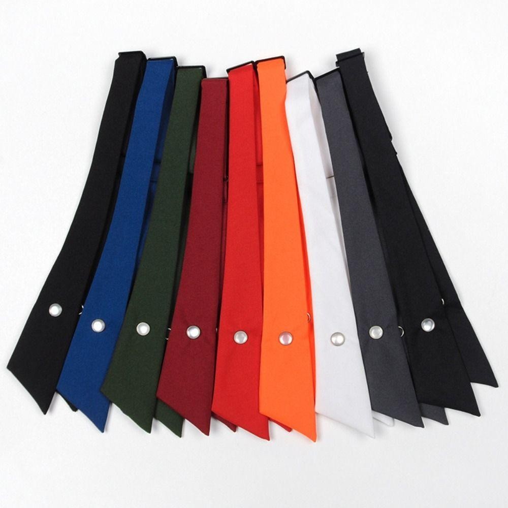 TRACEILLOIAN Cross Bowtie, Phụ kiện trang phục Dây buộc áo sơ mi Polyester, Có thể tháo rời JK Trang trí đồng phục Cổ áo cổ