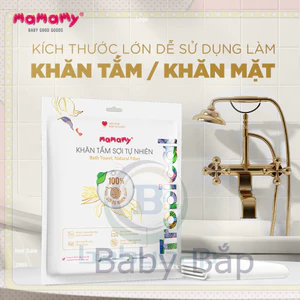 Khăn tắm Mamamy Tropical làm từ sợi tự nhiên